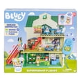 thumbnail image 2 of Bluey Supermarket Playset, 3 Different Levels with Exclusive Bluey and Bingo Figures. 24 Sounds and 15+ Play Pieces Plus Fun Intercom, Ages 3+, 2 of 12