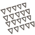 thumbnail image 6 of EHJRE 20pcs Wooden Triangle Charm for Jewelry Making Crafting Ears Drop Charms Gray, 6 of 8