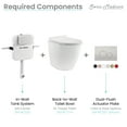 thumbnail image 4 of 2' x 6' Concealed In-Wall Toilet Tank Carrier System for Back to Wall Toilet, 4 of 5