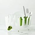 thumbnail image 4 of Chef'n Dish Garden Dish Rack in Dishwasher Safe in Arugula, 4 of 15