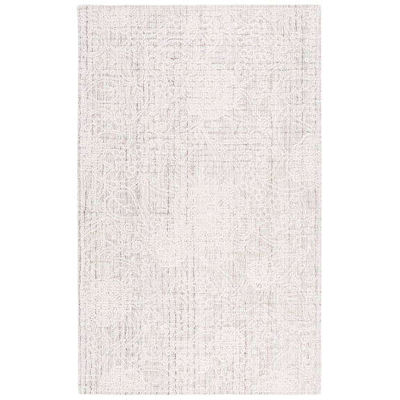 SAFAVIEH Ebony Adair Floral Area Rug, Grey/Ivory, 5' x 8'