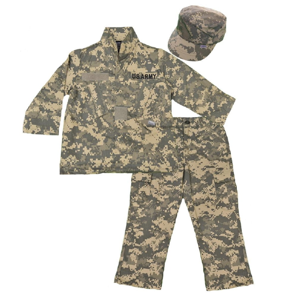 TC Multicam Baby Boys Camo Crawler with Boot Camp Boots