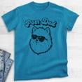 thumbnail image 2 of Pom Dad T-shirt, Unisex Men's Shirt, Pomeranian, Pom Owner, Best Dog Dad Gift, Heather Blue, XX-Large, 2 of 6