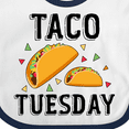 thumbnail image 4 of Inktastic Taco Tuesday Boys or Girls Baby Bib, 4 of 4