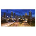 thumbnail image 2 of Design Art - Atlanta Skyline Twilight Blue Hour, 2 of 3