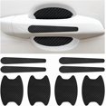 thumbnail image 1 of Yazoeia 8 PCS Car Door Handle Sticker, Anti-Scratch Car Door Bowl Sticker Protection, Auto Door Cup Protective Sticker, Soft & Comfortable Car Interior Accessories（Black） CJC912-116756, 1 of 6