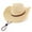 B Beige with Fringe, variant on EINSKEY Straw Cowboy Hats for Men, Western Cowgirl Hat Women Wide Brim Fedora for Beach,Khaki