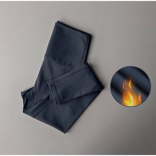 Pantalones de Yoga de terciopelo grueso para mujer, mallas ajustadas de cintura alta para otoño/invierno, mallas profesionales grandes para correr y Fitness, color melocotón, 2024
