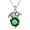 05.emerald, variant on Dragon Necklace for Women/Men Sterling Silver Necklace with Birthstone Gift for Women/Men