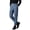 Navy, variant on Men's Casual Cargo Joggers Pants Stretch Elastic Waist Drawstring Tapered Work Pants with Multi Pockets