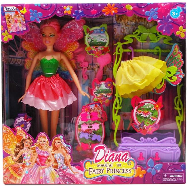 diana and barbie car