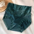 thumbnail image 2 of fatyb High Waist Lace Underwear for Women Stretch Panties Lightweight Ladies Full Coverage Underpants, 2 of 3