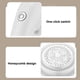 thumbnail image 4 of Quitapelusas y afeitadora de telas portátil y recargable | Eliminador de bolas de pelo 2 en 1 para ropa, suéteres y muebles | Batería de 1200 mAh, carga USB-C, blanco o verde, 4 of 6
