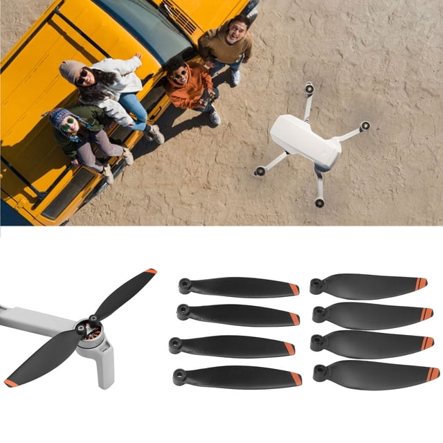Drone Propeller Replacement Set Powerful Pulling Force Stable Flight Fit Mini 2