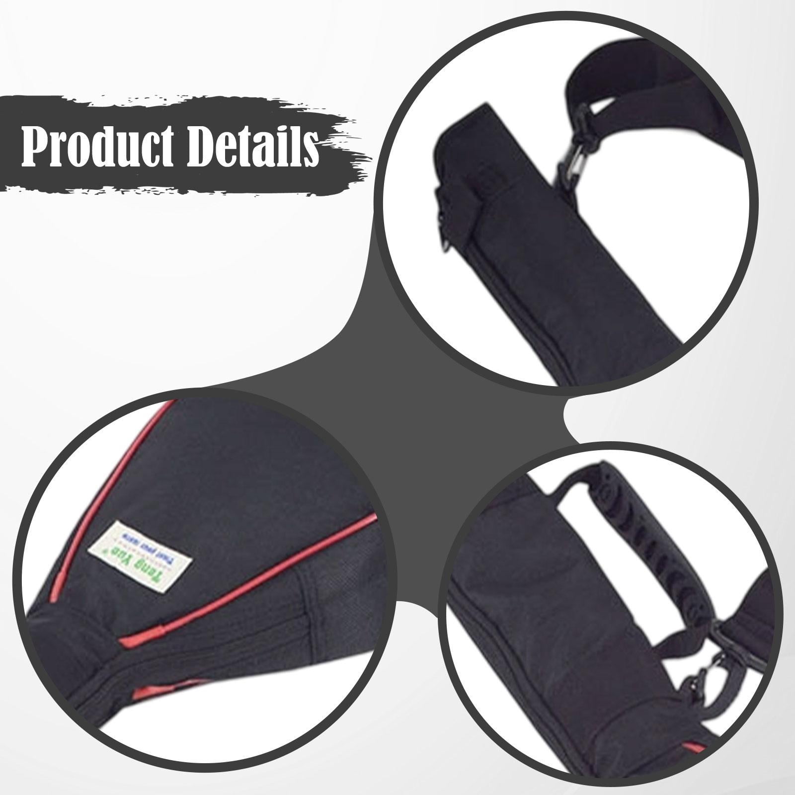 DimyFew Golf Club Bag Adjustable Shoulder Strap Golfer Gift Holds 3 Club Portable Zipper