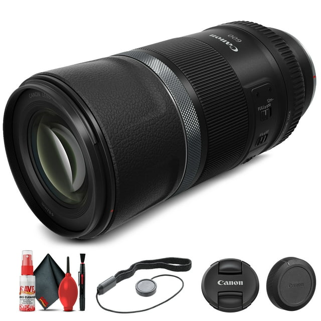 Canon RF 600mm F/11 IS STM Lens (3986C002) + Filter Kit + Cap Keeper + More(International Model)