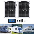 thumbnail image 3 of Monocrystalline Solar Panel, Bendable Solar Panel 30W Anti Reflow  for Travel for Camp, 3 of 8