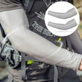 thumbnail image 1 of Cubierta Protectora Para El Brazo Para El Sol, Cubierta Para El Brazo Bloqueador Solar Para Exteriores De Verano, Manga Antideslizante De Seda Helada Para Camping, Ciclismo, Pesca Vogacara AP007970-03, 1 of 6