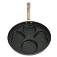 thumbnail image 1 of Nonstick Divided Grill Pan, Versatile Breakfast Grilling Pan with Iron Material, Effective Heat Conducting Skillet, Ideal for Frying Eggs, Burgers, Pancakes At Home, 1 of 7