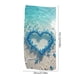 thumbnail image 3 of Toalla de playa con temática marina: estrellas de mar, conchas y tortuga marina. Toalla de microfibra absorbente de secado rápido para nadar, surfear y usar junto a la piscina., 3 of 6