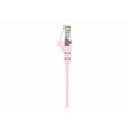 thumbnail image 6 of Belkin High Performance - Patch cable - RJ-45 (M) to RJ-45 (M) - 3 m - UTP - CAT 6 - molded, snagless - pink - for Omniview SMB 1x16, SMB 1x8; OmniView SMB CAT5 KVM Switch, 6 of 7