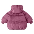 thumbnail image 5 of Gubotare Toddler Baby Boys Puffer Jacket Boys Winter Coat Lightweight Insulated Puffer Jacket Wind & Water Resistant Quilted Hooded Winter Jacket for Boys Size 2T 3T (Red,2-3 Years), 5 of 5
