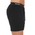 thumbnail image 3 of Woolverino - Men's Merino Wool Microweight Boxer Shorts - Black - Small, 3 of 4