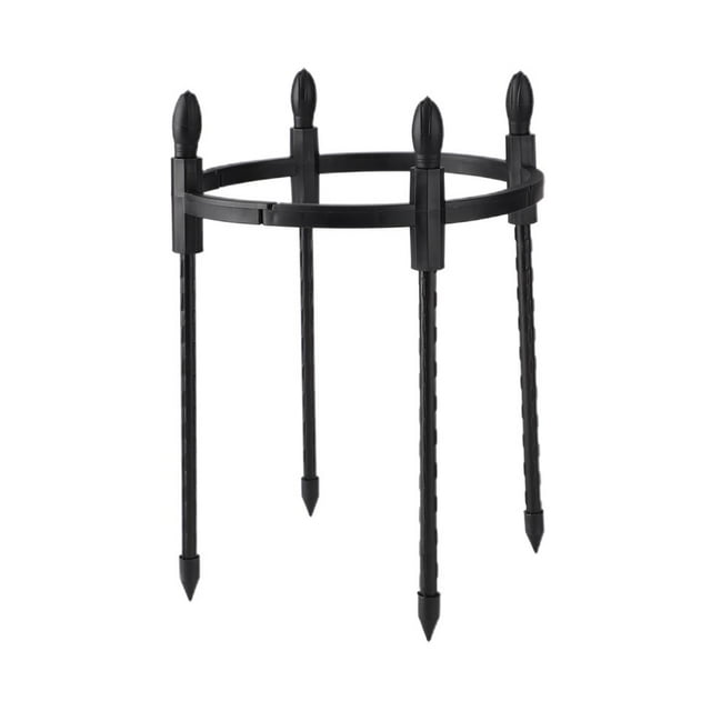 Ring Metal Support Garden Plant Shelf Climbing Flowers Bracket Auxiliary Sturdy Supports Single Stem Shrub Holde Rack