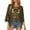 Army Green, variant on Womens Summer Tops Lace Cove Up Neck Long Sleeve Sweater Crochet Hollow Out Knit Pullover Cover Up Womens Clothing