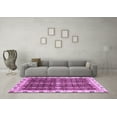 thumbnail image 3 of Ahgly Company Indoor Rectangle Oriental Purple Traditional Area Rugs, 2' x 4', 3 of 4