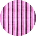 thumbnail image 1 of Ahgly Company Indoor Round Solid Purple Modern Area Rugs, 5' Round, 1 of 4