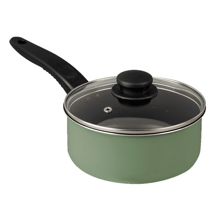 Mainstays 7 Piece Nonstick Aluminum Pots and Pans Cookware Mainstays 7 Piece Nonstick Aluminum Pots and Pans Cookware