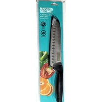 Bakers Secret 7" Santo Ku Stainless Steel Knife with Case - BPA Free