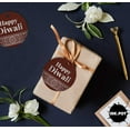 thumbnail image 5 of Inkdotpot Pack Of 50 Real Silver Foil Paper Tags Happy Diwali Favor Hang Tags, 5 of 7