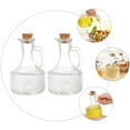 thumbnail image 2 of Transparent Glass Oil Dispenser with Anti-Spill Design for Kitchen Storage 2pcs, 2 of 6