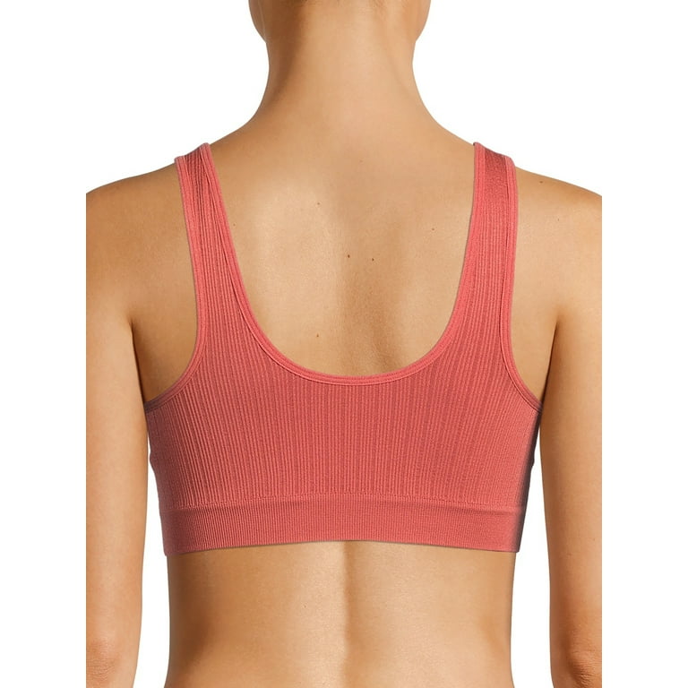 No Boundaries Juniors' Double Scoop Bra 