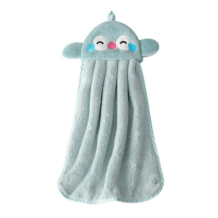 

Wozhidaoke kitchen gadgets Shark Water Absorbent Repeatable Dishwasher Cleaning Wipe Hanging Towel Dishcloth Kitchen Bathroom Water Absorbent Towel Towel Towel kitchen towels