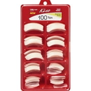 Kiss Empress Curve Long Length Nail Tips, 100 count