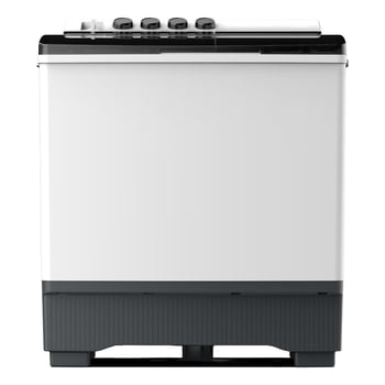 Lavadora Semiautomática Midea Dos Tinas 15Kg Twin Force Pulsator Blanca Midea MT100W150/W-MX