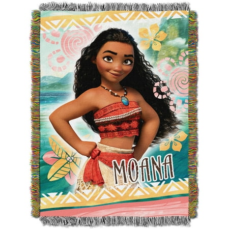 Custom Woven Throw - Disney Moana
