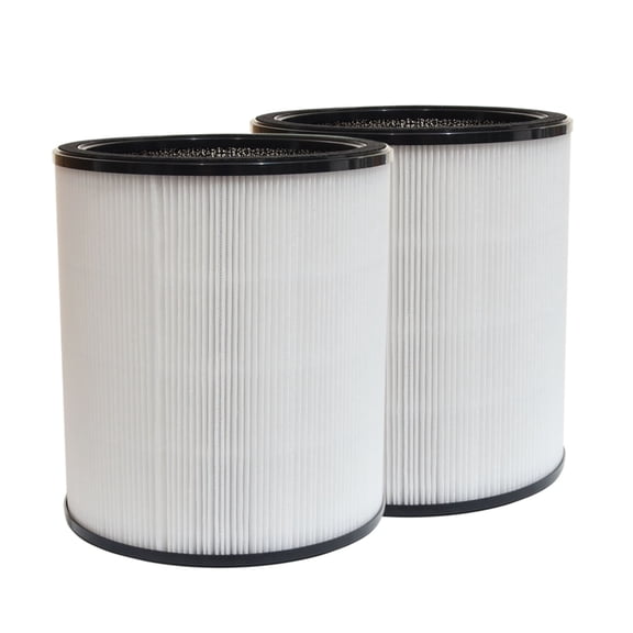 PUREBURG Replacement Filters Compatible with Coway Airmega AIM Air Purifier & Fan 2-in-1, 2-Pack H13 True HEPA Activated Carbon 2-in-1  For Air Clean Dust VOCs