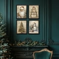 thumbnail image 3 of Hieng Vintage Christmas Pictures Wall Decor Prints,Retro Christmas Tree Wall Art Decorations for Home Kitchen Bedroom Bathroom Living Room Office,Santa Claus Xmas Decor Prints Unframed, 3 of 6