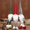 thumbnail image 2 of Adornos navideños Muñeco Rudolph Piernas Largas Rojo Verde Gris 3 piezas, 2 of 3