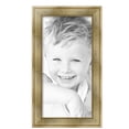 thumbnail image 2 of ArtToFrames 12" x 24" Precious Metals Pale Gold Picture Frame, 12x24 inch Gold Wood Poster Frame (WOM-5222),  Pack, 2 of 7