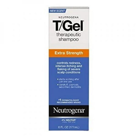 Neutrogena T Gel Shampoo Extra Strength For Dandruff Seborrheic Dermatitis 6oz