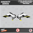 thumbnail image 4 of Kalair GFX Graphics Kit for Husqvarna FS450 SUPERMOTO (2019-2022) Serenity Series, 4 of 5