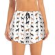 thumbnail image 2 of Balery Labrador Retriever Dog Pantalones cortos deportivos para mujer con forro y dos bolsillos, elásticos, para entrenamiento, gimnasio, yoga-Medium, 2 of 7