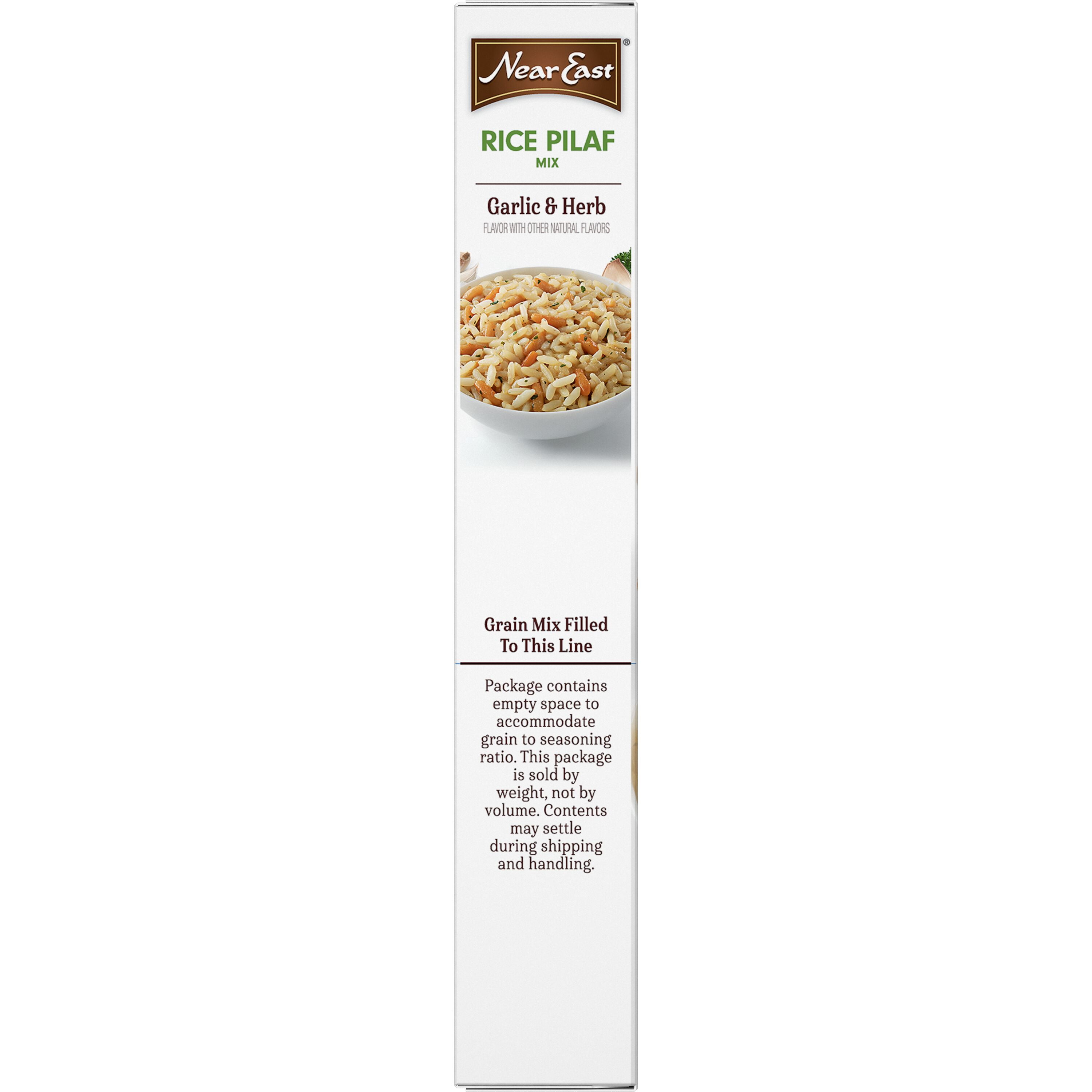 (12 pack) Near East Rice Pilaf, Garlic and Herb, 6.3 oz