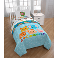 Animals Kids 2Piece Twin/Full Reversible Comforter and Sham