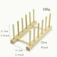 thumbnail image 3 of Hot Sale!npkgvia Drain Rack,Drying Rack,Spring Easter Kitchen Utensils Dishes Drain Rack Study Storage Rack Wooden Bookshelf Home Storage Rack Decoration,Kitchen Accessories, 3 of 8